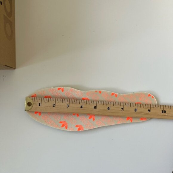 ADIDAS  Japan Vh Sneaker Boots - Silver/Solar Orange/Grey Size 7 - Picture 16 of 16